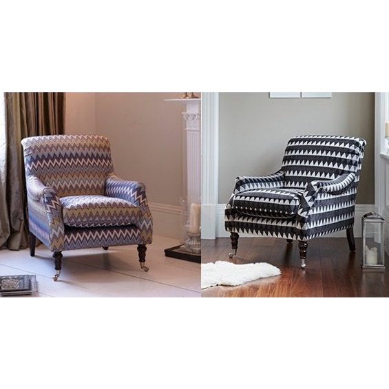 Parker Knoll Lucien Fabric Chair - Hunter Furnishing