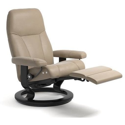 Stressless Consul Large Classic Power Leg + Back