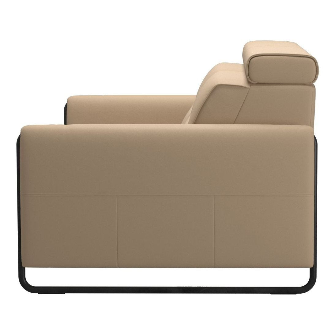 Stressless Emily 2 Seater Sofa Steel Finish