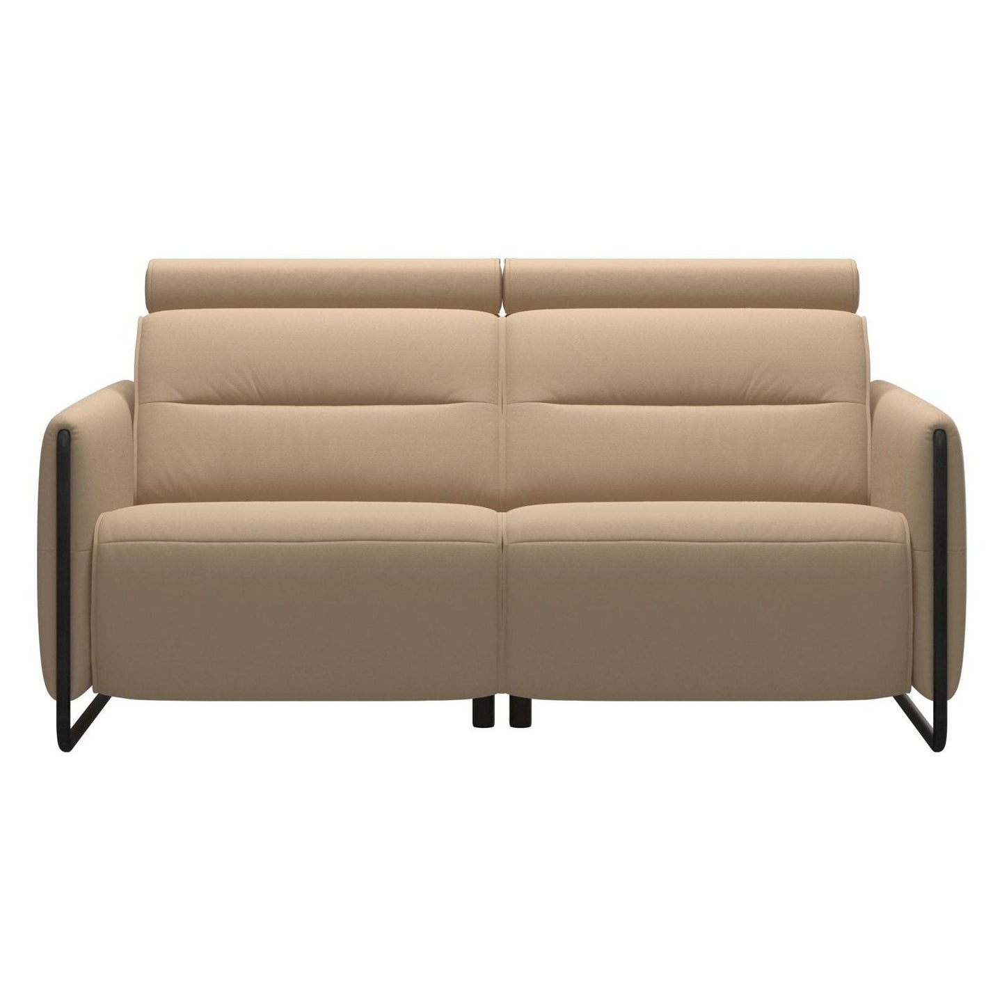 Stressless Emily 2 Seater Sofa Steel Finish