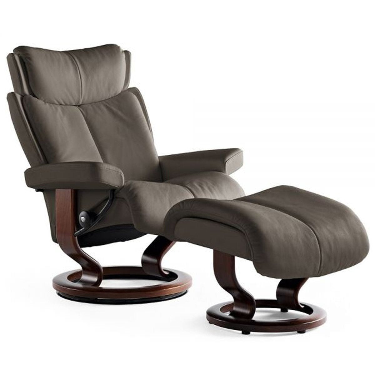 Stressless Magic Medium Recliner with Stool