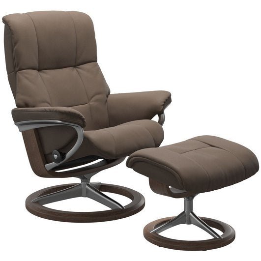 Stressless Mayfair Large Recliner with Stool (Signature Base) SPECIAL OFFER