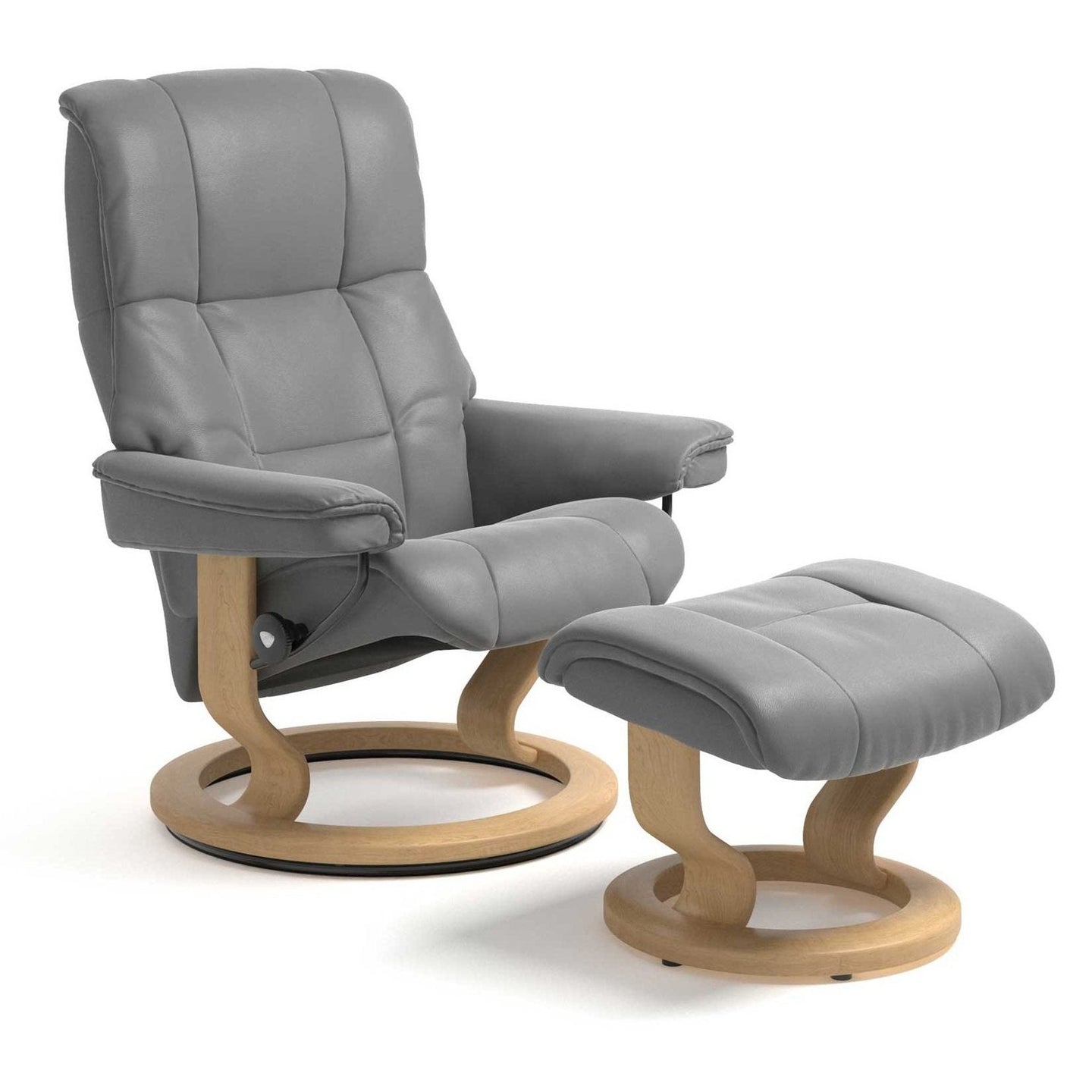 Stressless Mayfair Medium Classic Recliner with Stool (SPECIAL OFFER)