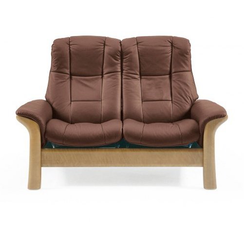 Stressless Windsor High Back 2-Seater - Hunter Furnishing