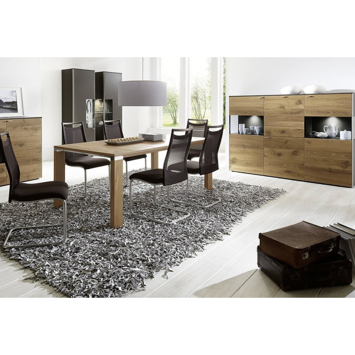 Venjakob Multi Flex Dining Table - Solid Wood - Hunter Furnishing